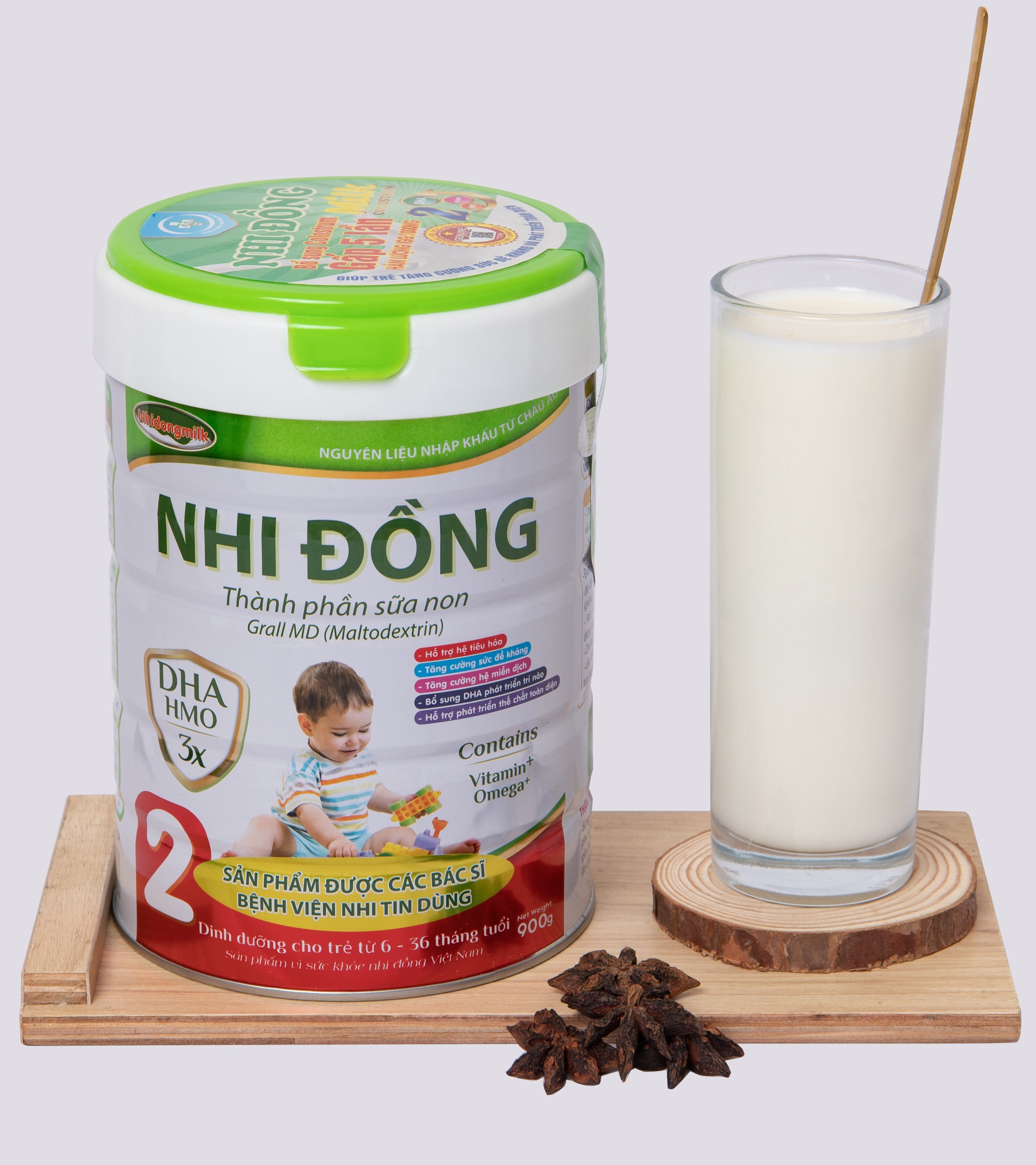 Sữa nhi đồng 2 cho trẻ từ 6 - 36 tháng tuổi