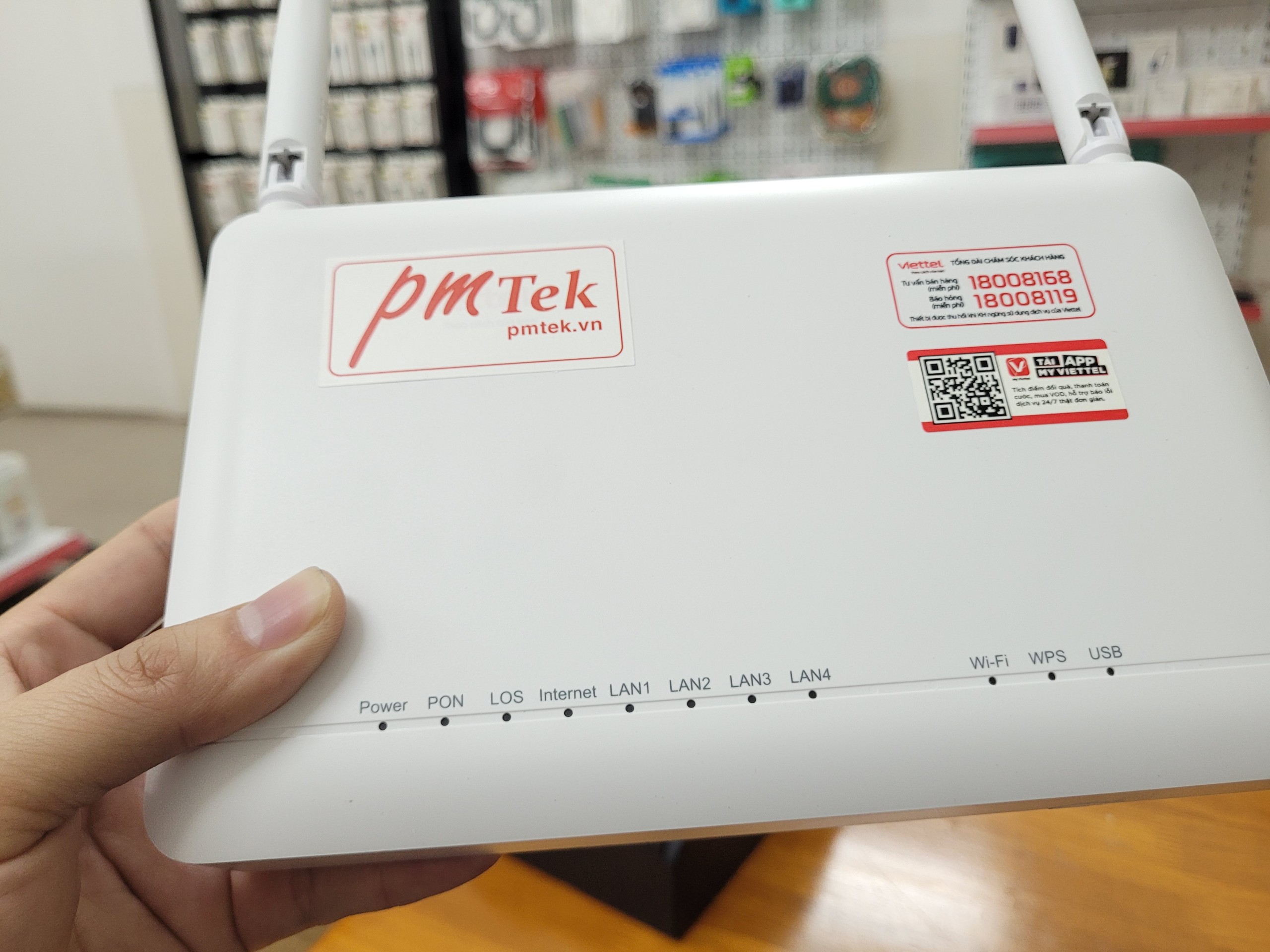 Modem F671Y Unlock, thay modem chính cho mạng (VIETTEL/VNPT/FPT), cắm trực tiếp cáp quang