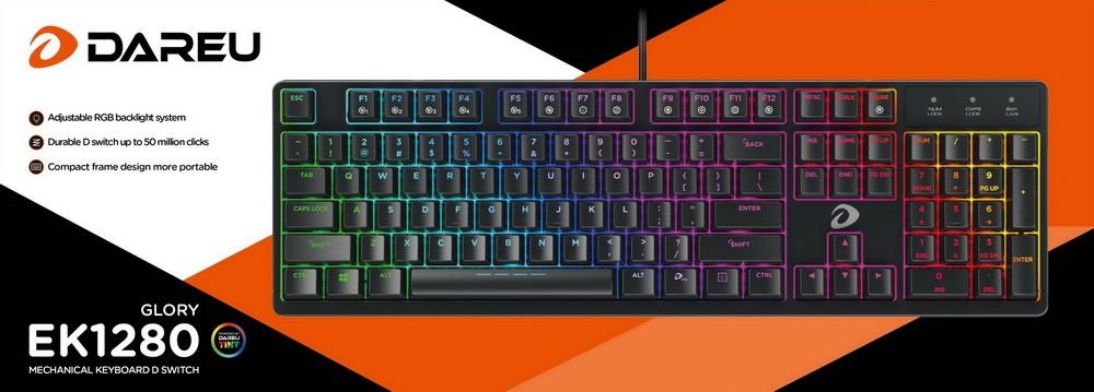 Phím cơ dareu ek1280 rgb