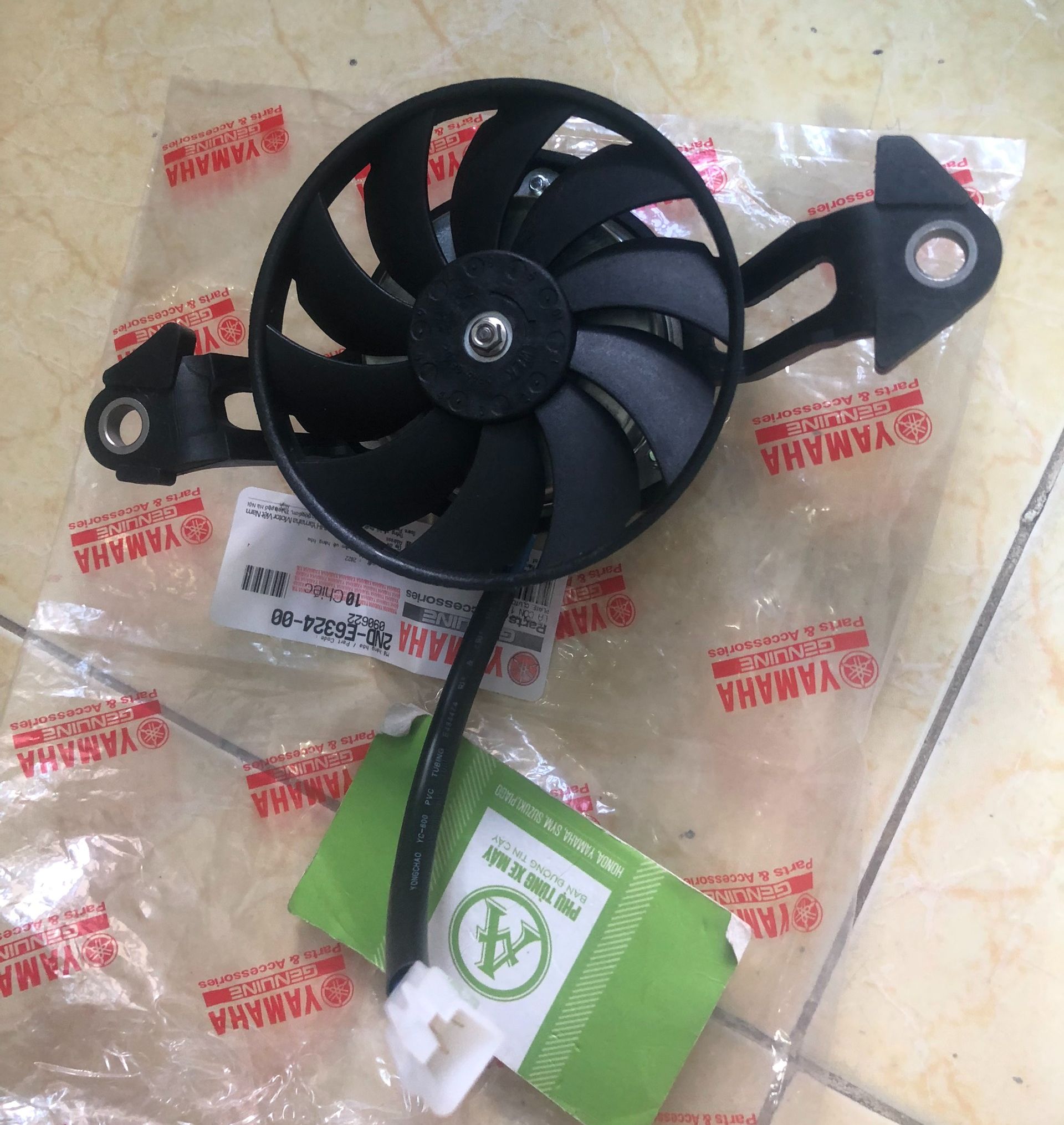 Quạt két nước exciter 135cc