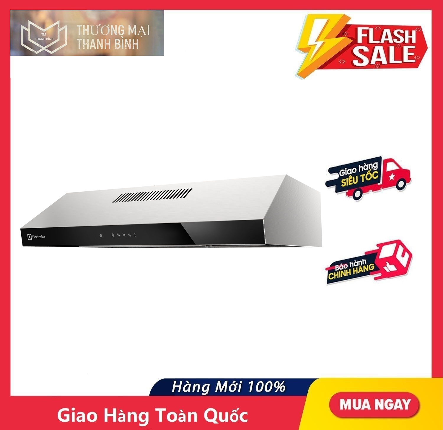 [Trả góp 0%]Máy Hút Mùi ELECTROLUX ERF715SBA - Hàng chính hãng