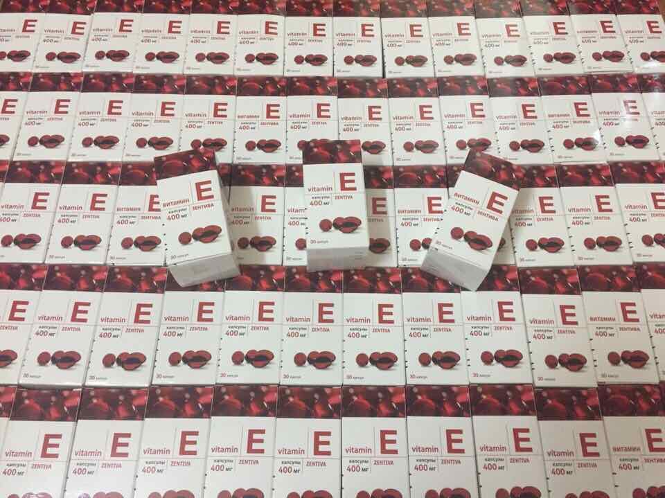Viên uống vitamin e zentiva đẹp da chống lão hóa 400mg - hn011