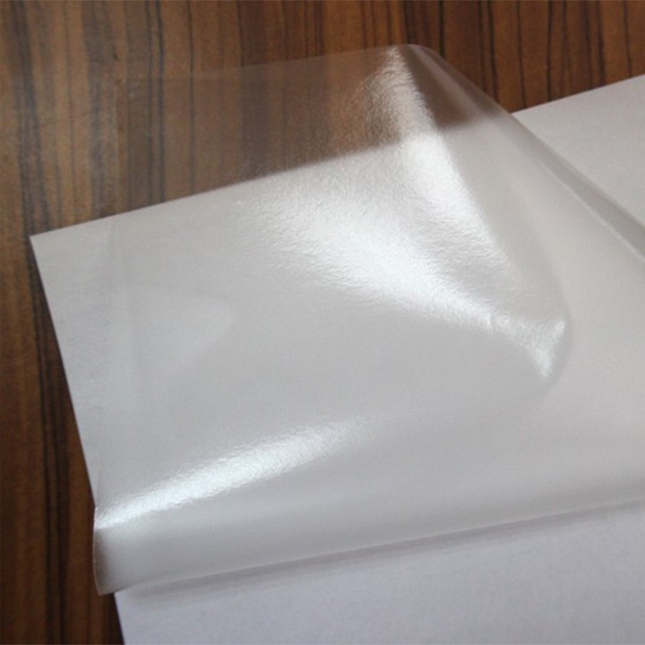 Giấy in decal trong in tem nhãn khổ a3