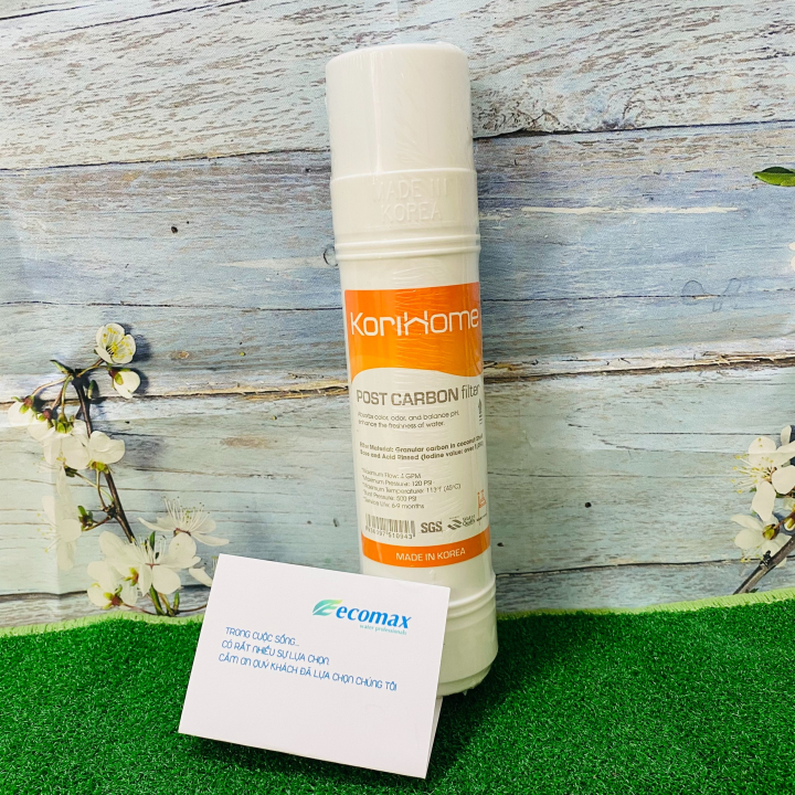 lõi lọc nước korihome , lõi lọc nước post carbon korihome , lõi lọc nước số 5 korihome