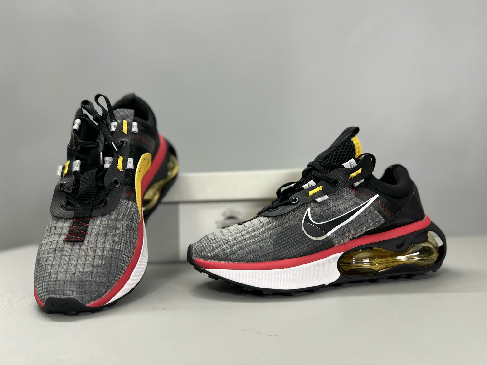Giày thể thao nam bản mới nhất sneaker 2023 - nike.airmax bản đen đỏ - đi làm đi chơi đi chạy đều rất đẹp - n.air21