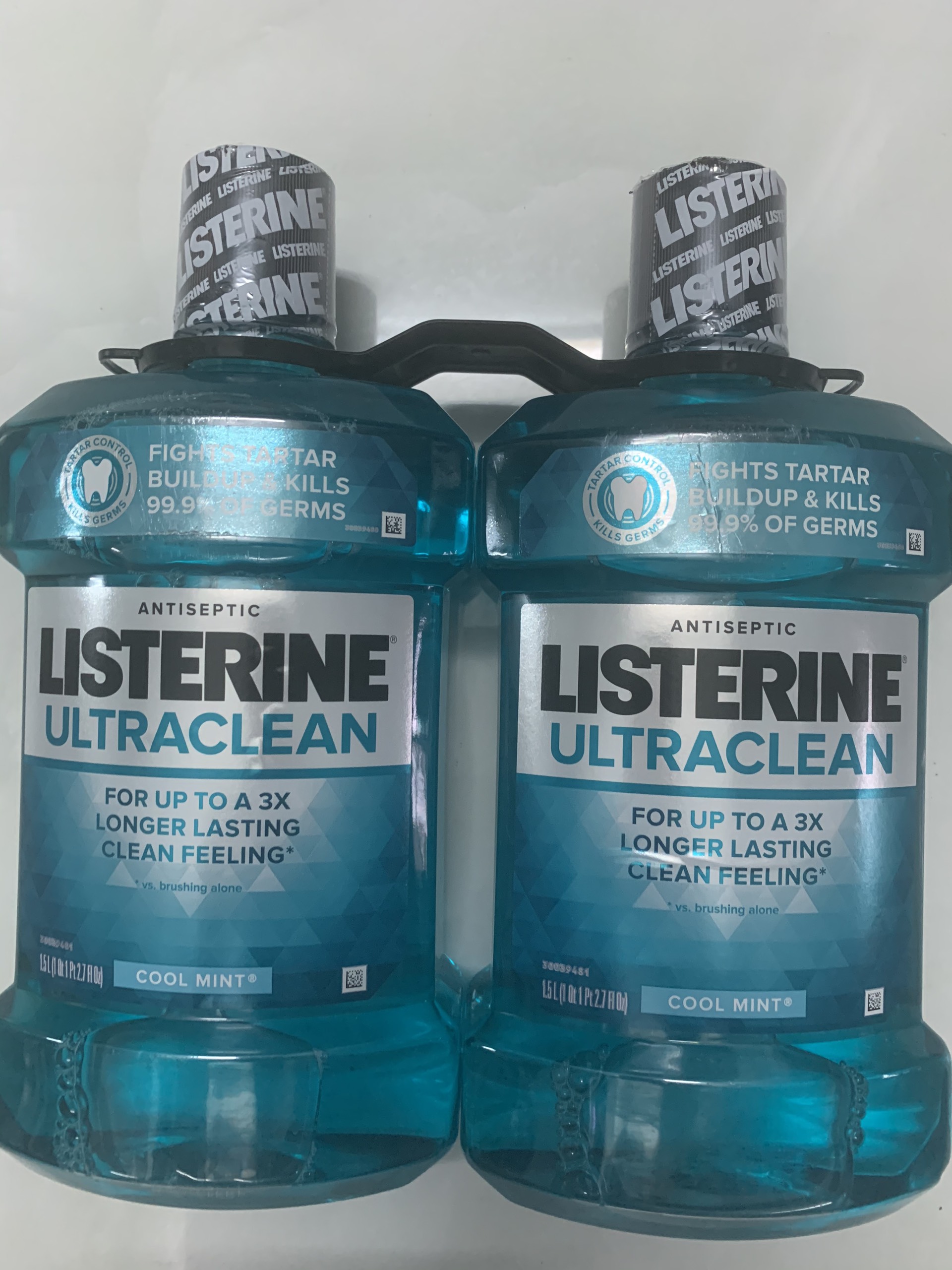 Nước súc miệng Listerine Ultraclean của MỸ 1.5l