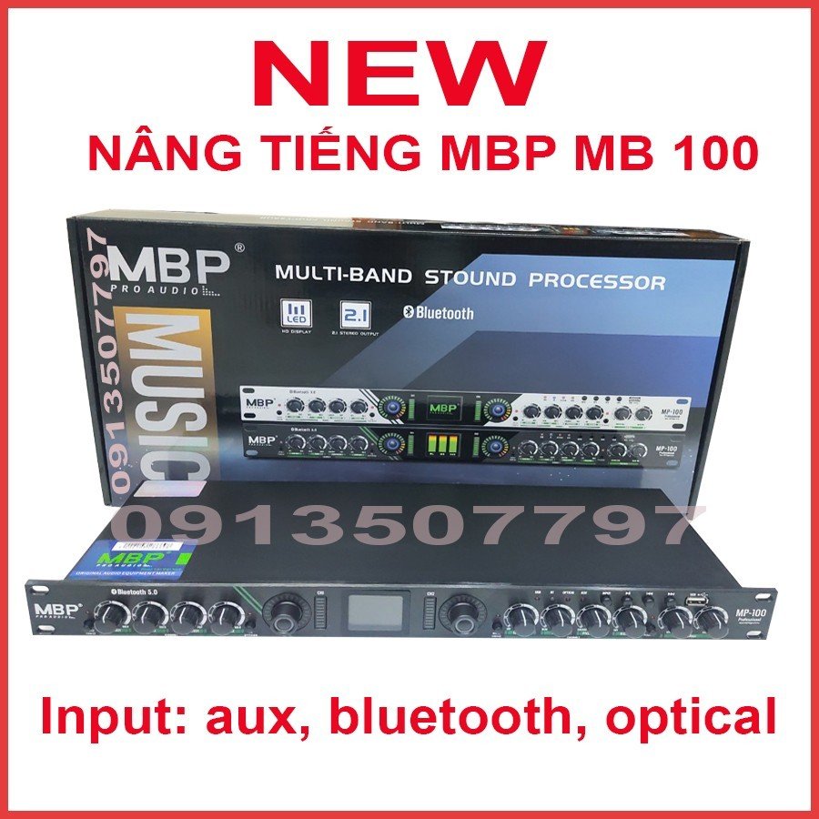 Nâng tiếng mbp 100 nâng tiếng td aucotic cb900 premium có cổng quang, bluetooth - cb900