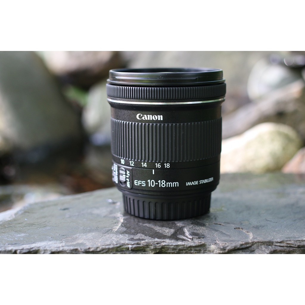 [HCM][Trả góp 0%]Lens Canon 10-18mm f/4.5-5.6 IS STM - Đẹp 99%