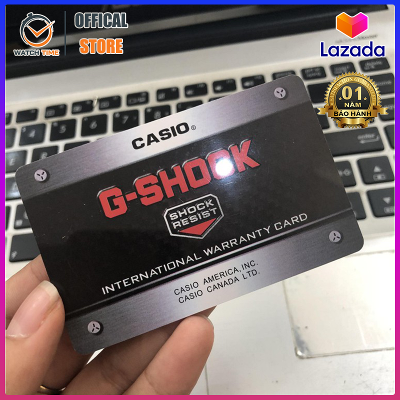 Thẻ Bảo Hành đồng hồ G-Shock cao cấp phiên bản đen phổ thông