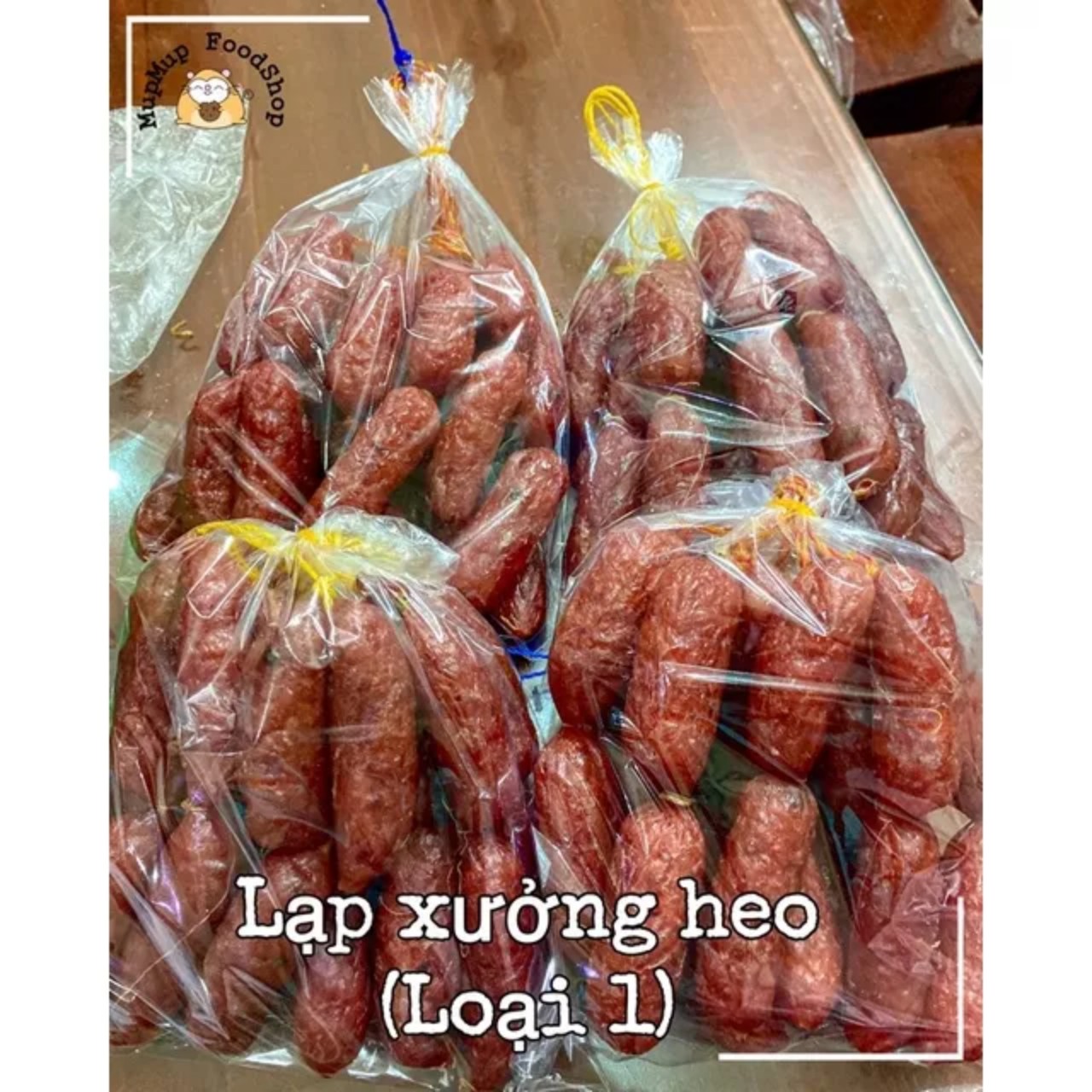 Lạp xưởng khô loại 1 thơm ngon tại shop ngoc giàu