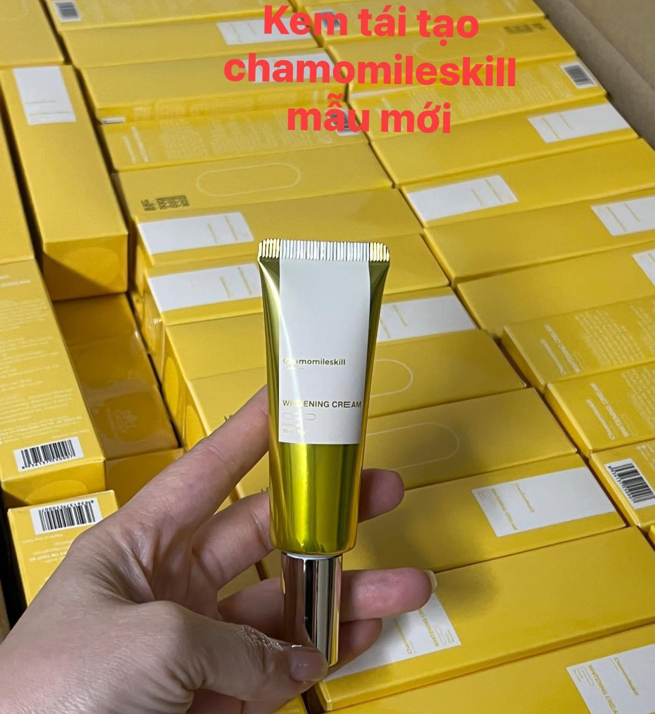 [MẪU MỚI] Kem tái tạo da Chamomileskill chính hãng