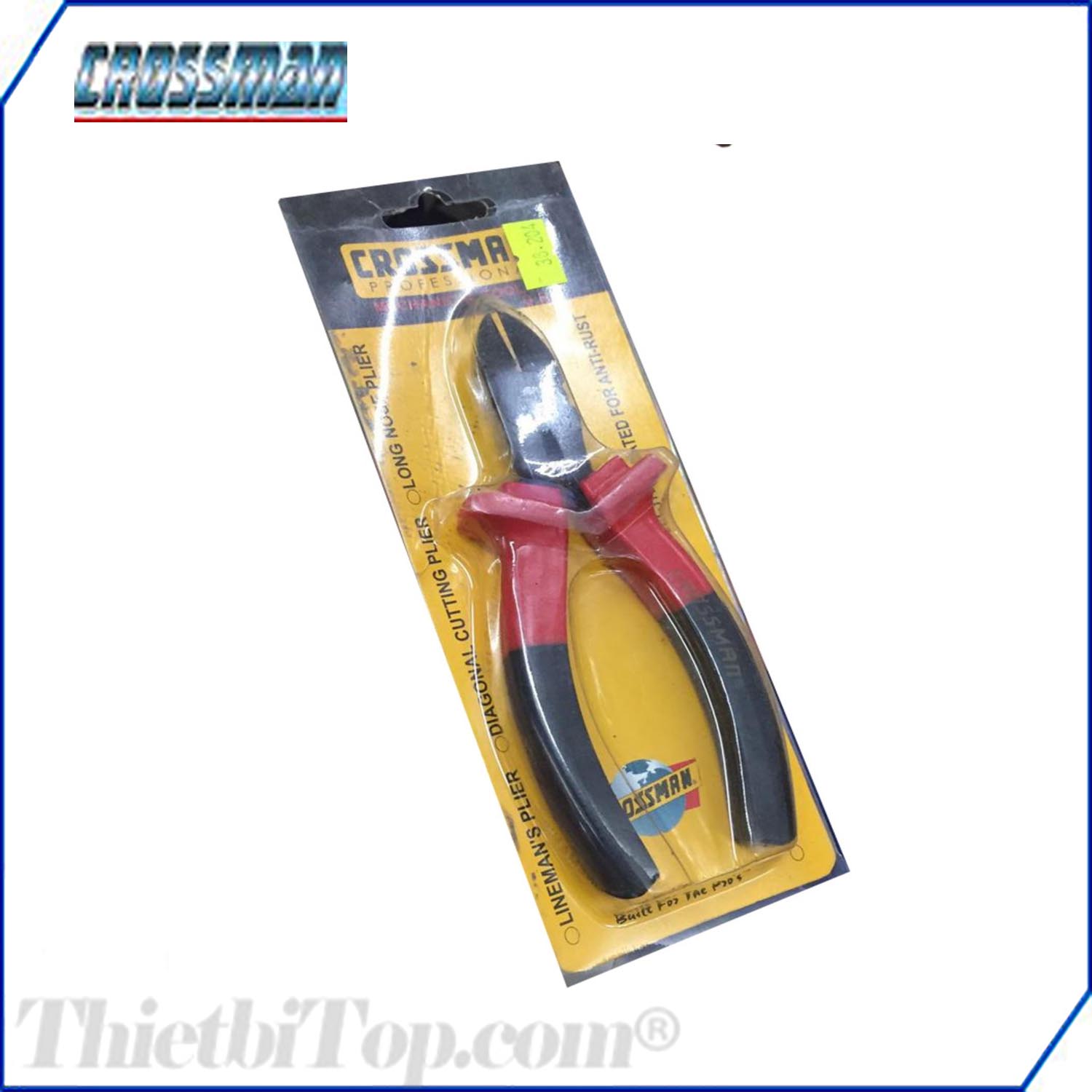 Combo 4 kìm 2 kìm nhọn và 2 kìm cắt) 6inch đen đỏ srt crossman