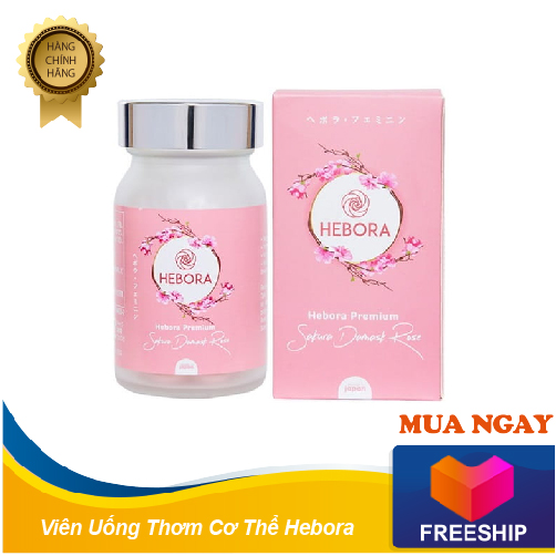 Viên uống thơm cơ thể, điều hòa nội tiết tố Hebora