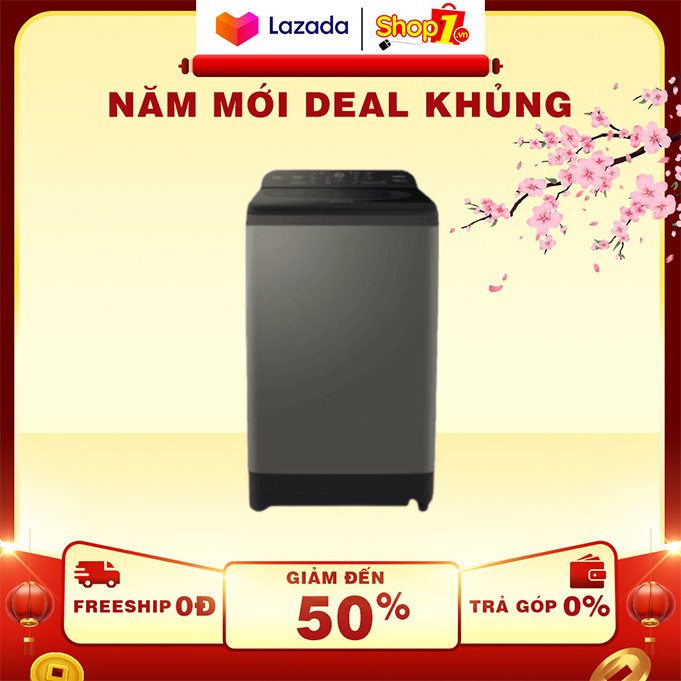 Máy giặt Panasonic Inverter NA-FD10AR1BV 10.5Kg - thép không gỉ sấy gió khóa trẻ em công nghệ inverter tiết kiệm điện.... - bảo hành 12 tháng