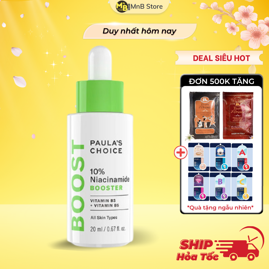 Serum Paula’s Choice Niacinamide 10% và 20% sáng da, giảm thâm mụn 20ml