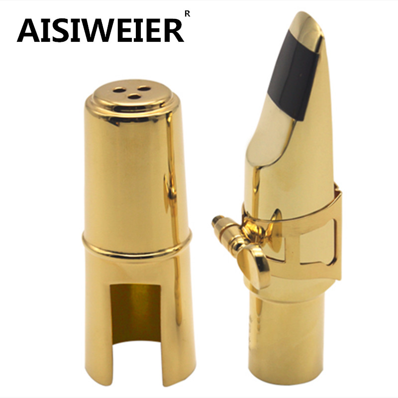 Ống ngậm chuyên nghiệp aisiweier Tenor Soprano Alto Saxophone ống ngậm kim