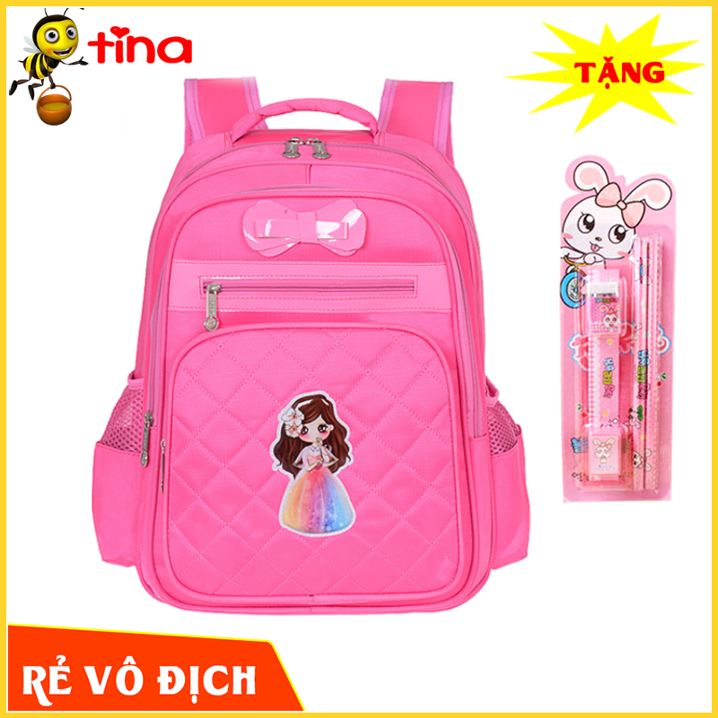 Balo - cặp sách trẻ em đi học mốt mới nhất cho Bé gái cấp 1 cấp 2 TE30