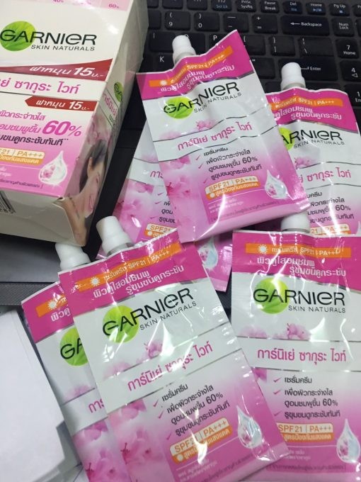 Kem dưỡng da Garnier thái lan – hộp 6 gói