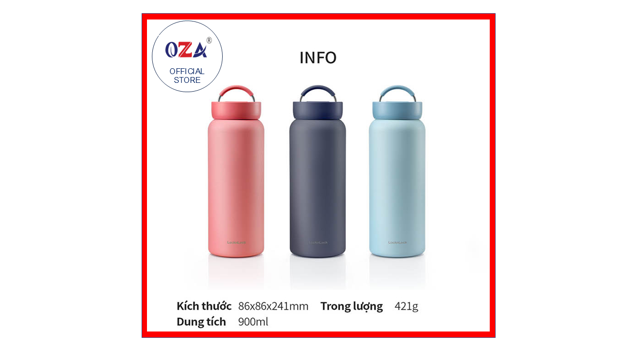 Bình giữ nhiệt LocknLock Jumbo Tumbler 900ml - LHC4300