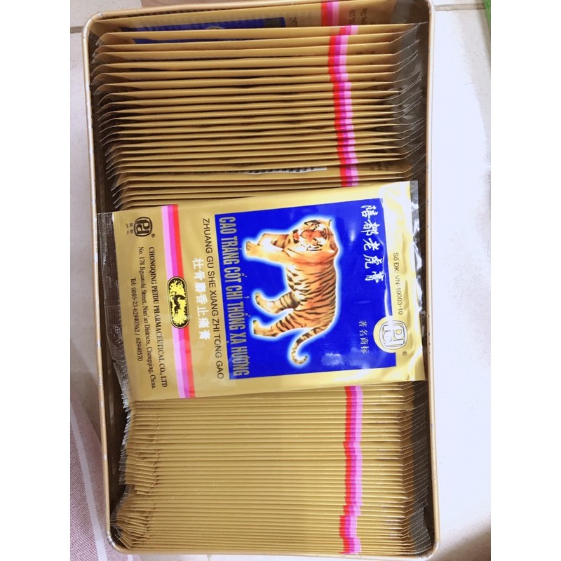 Cao dán con cọp combo 5 gói
