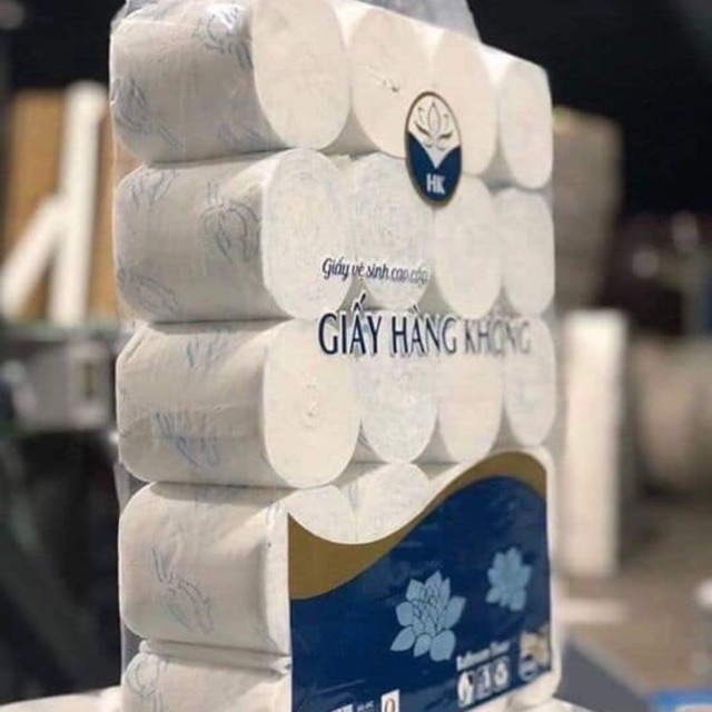 Sỉ 20 cuộn giấy vệ sinh hãng hàng không