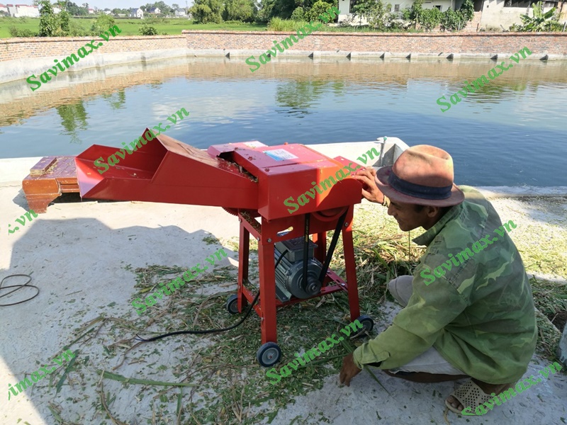 [Trả góp 0%] Máy băm rơm băm cỏ cành cây xơ dừa Savi 2020