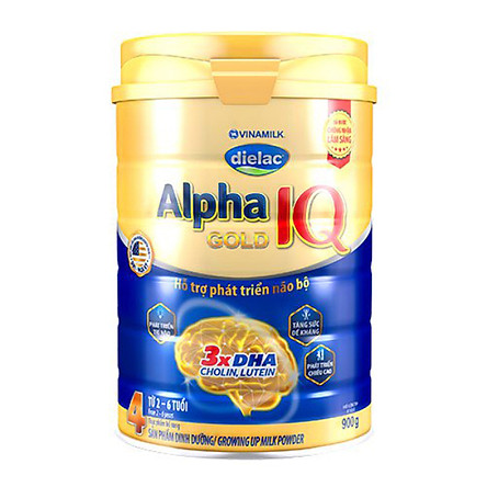 Sữa bột dielac alpha gold 4 lon 900g