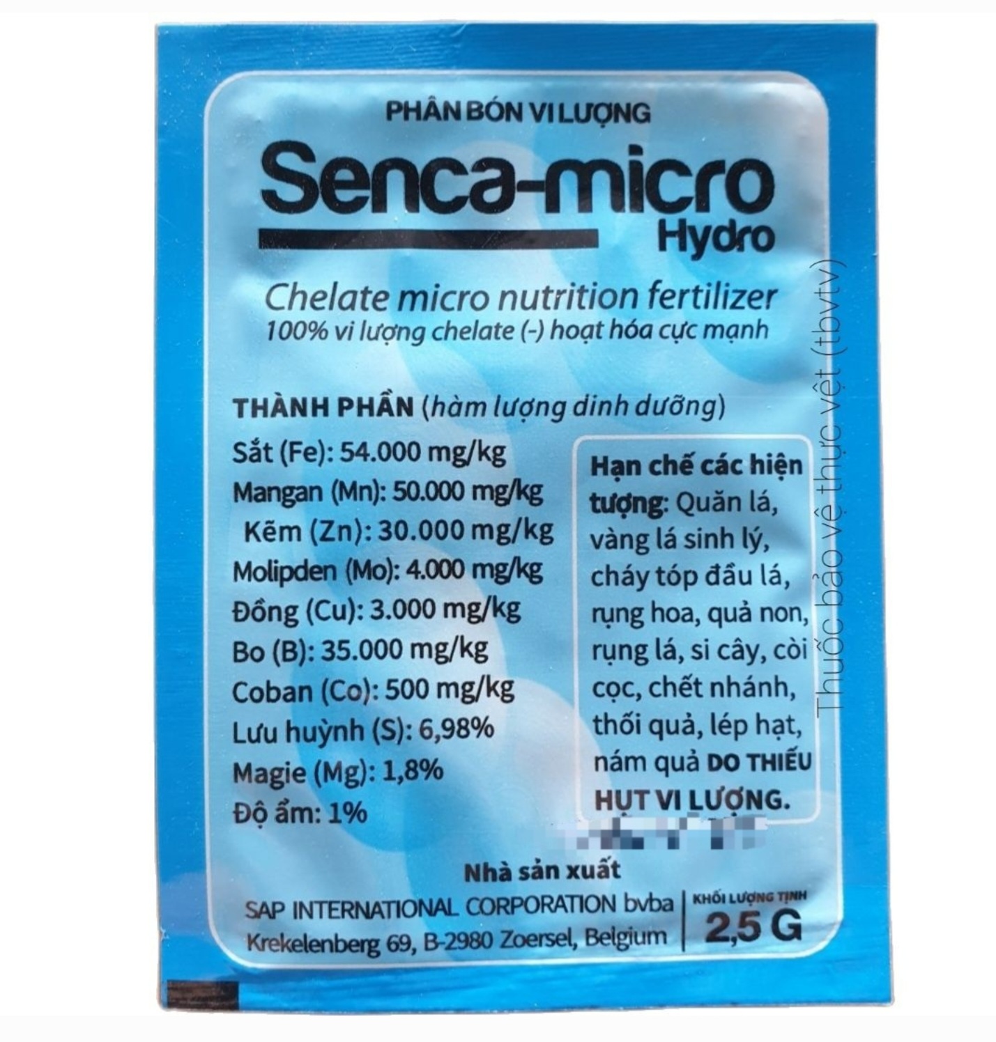 💎Phân bón vi lượng Senca - micro hydro.. 🌱