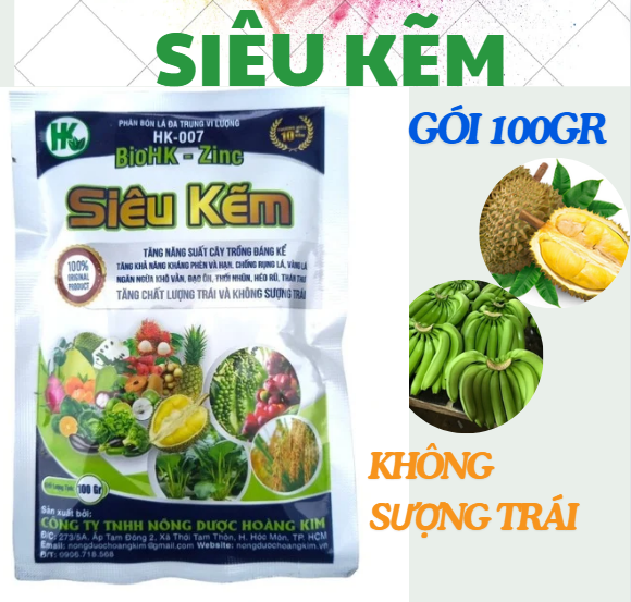 Combo 3 GÓI - PHÂN BÓN VI LƯỢNG SIÊU KẼM