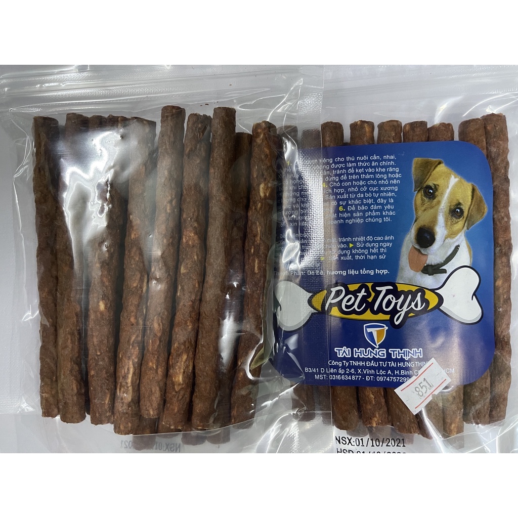 Xương gặm da bò cho chó Tài Hưng Thịnh ️🏷️ FREESHIP ️🏷️ Bánh xương Snack
