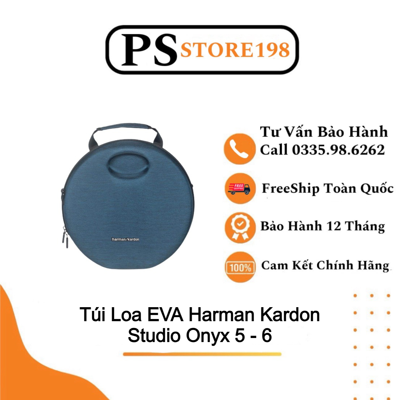 Túi eva cứng đựng loa harman kardon onyx studio 5 6 + tăng kèm logo
