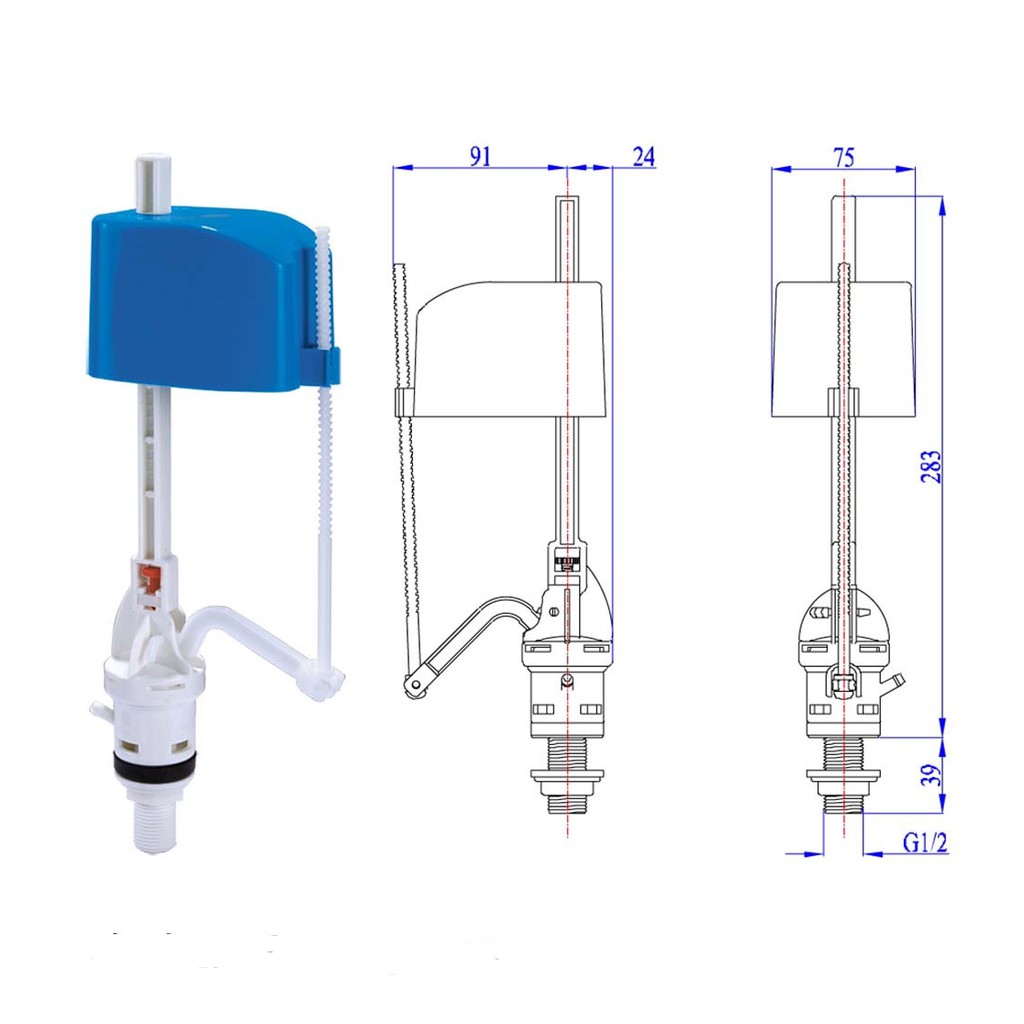 Bộ cấp nước bồn cầu