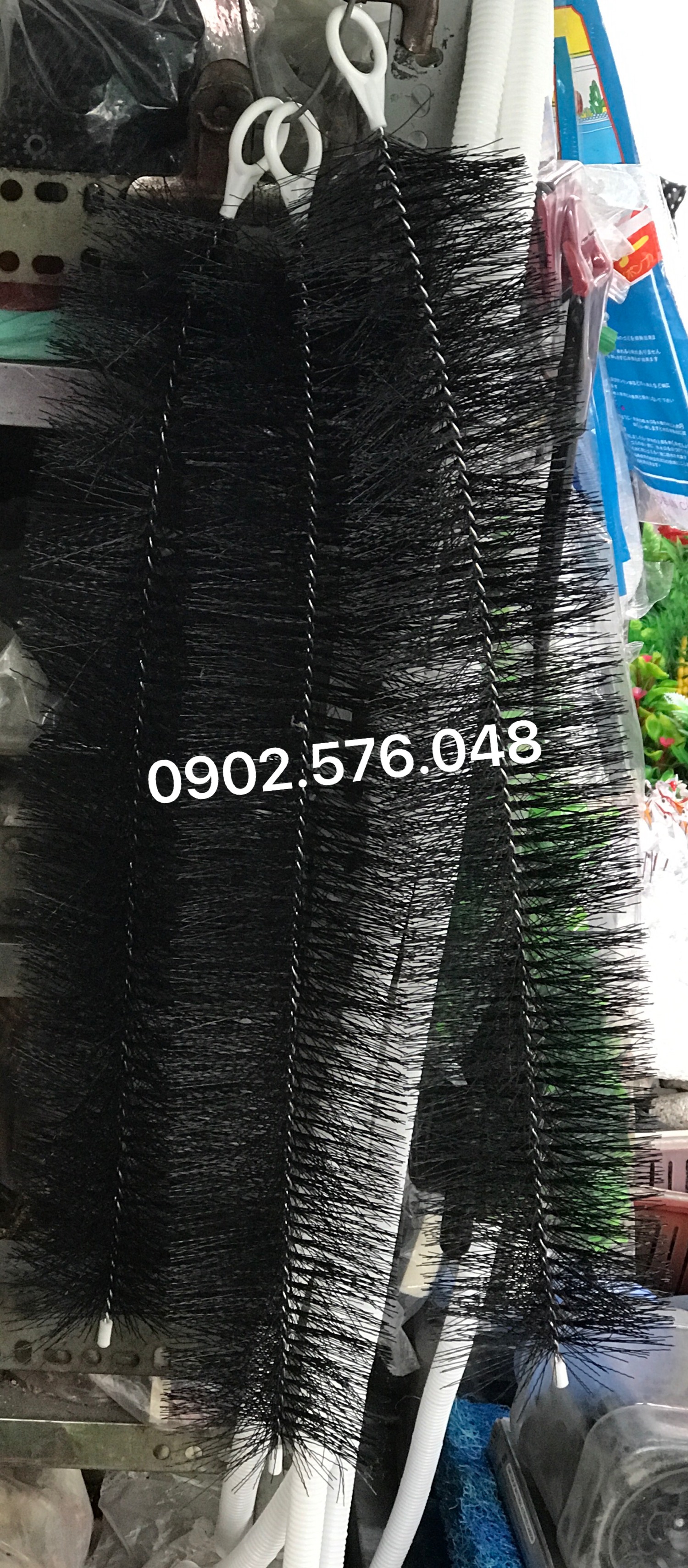 Chổi lọc hồ cá 60cm màu đen