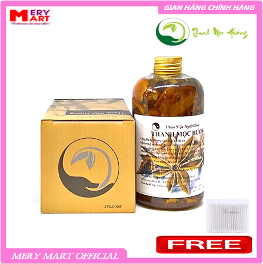 Thảo Dược Xoa Bóp Thanh Mộc Hương Đau Nhức Xương Khớp Bầm Tím Do Ngã Thảo Dược Cổ Truyền- Tặng bông tăm cao cấp