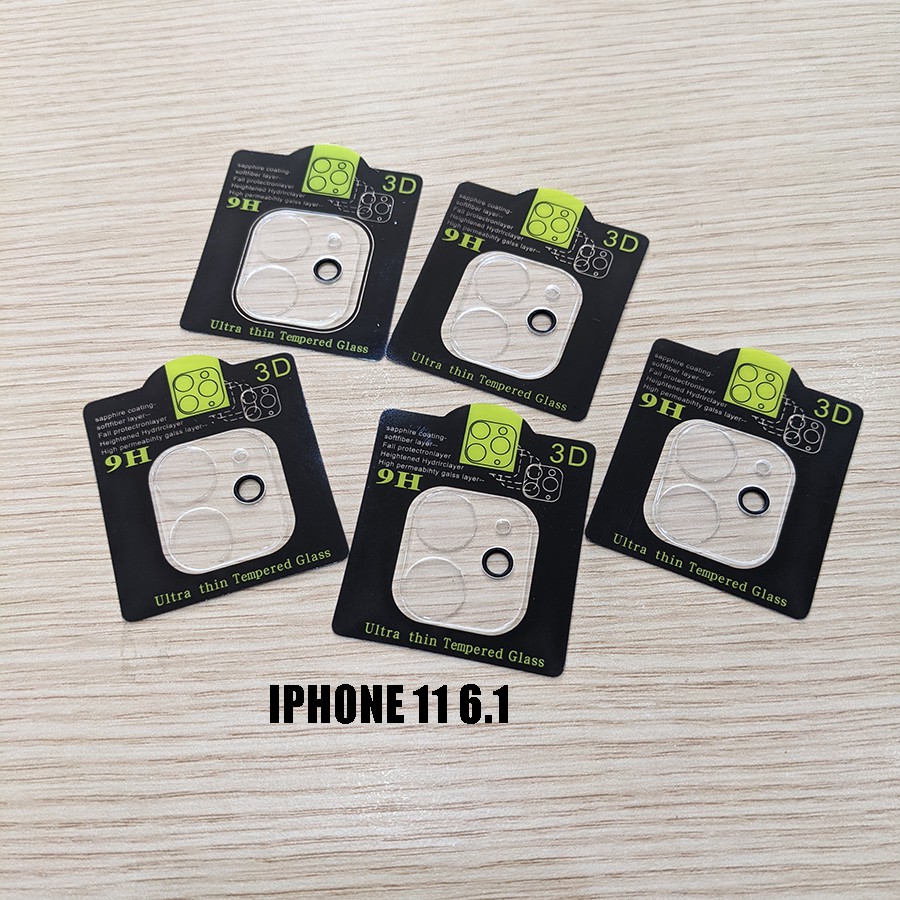 Dán bảo vệ kính camera cho Iphone 11 6.1 inch