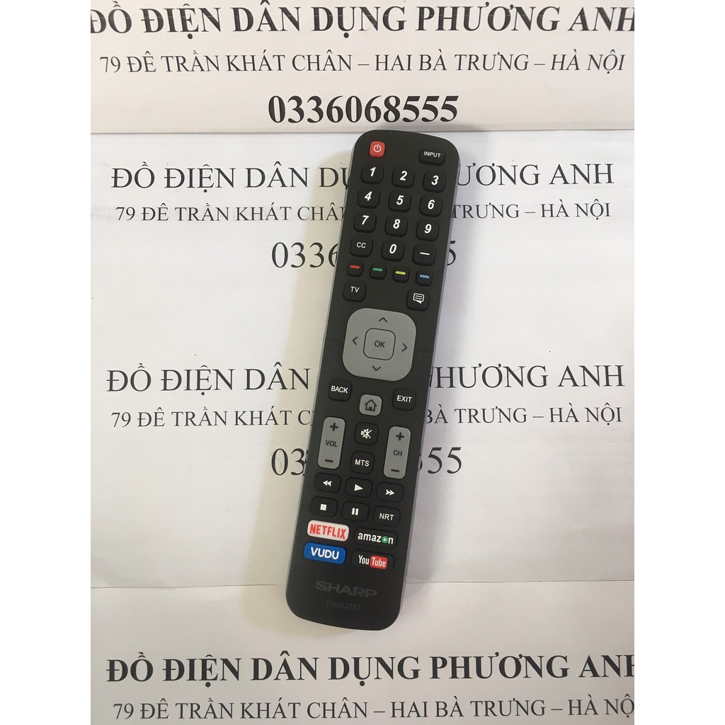 ĐIỀU KHIỂN TIVI SHARP EN2A27ST SMART TIVI