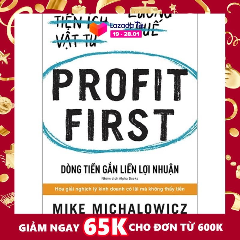 Sách mới - dòng tiền gắn liền lợi nhuận