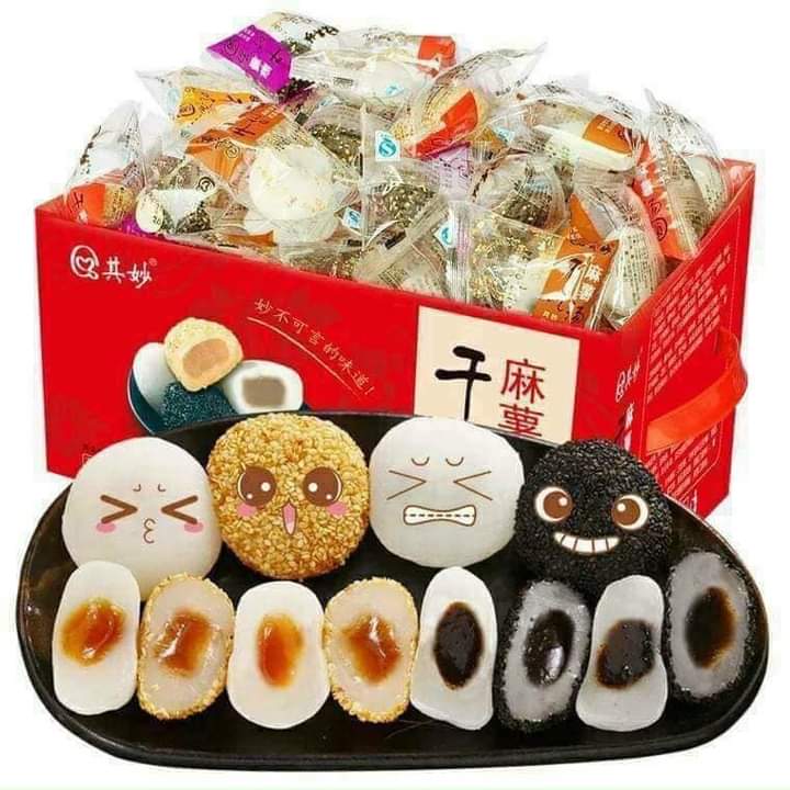 Thùng Biếu Tết Bánh Mochi Đài Loan Thùng 2kg