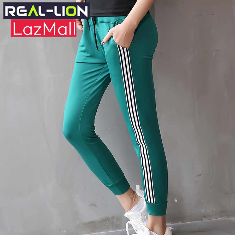 Quần thể thao nữ Jogger tập Gym, Yoga, Aerobic nữ thể thao cao cấp REAL-LION - RL06