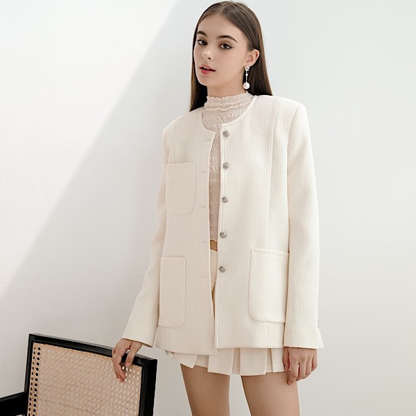 Áo khoác kiểu nữ hany outer