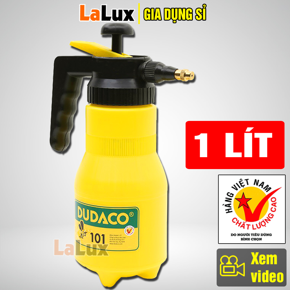 Bình Xịt Tưới Cây DUDACO 1 Lít - Bình Xịt Phun Sương CHÍNH HIỆU DUDACO - Hàng Việt Nam Chất Lượng Cao
