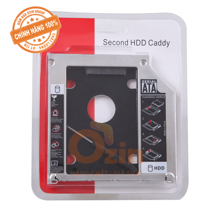 Khay đựng Ổ Cứng Caddy bay loại mỏng 9.5mm