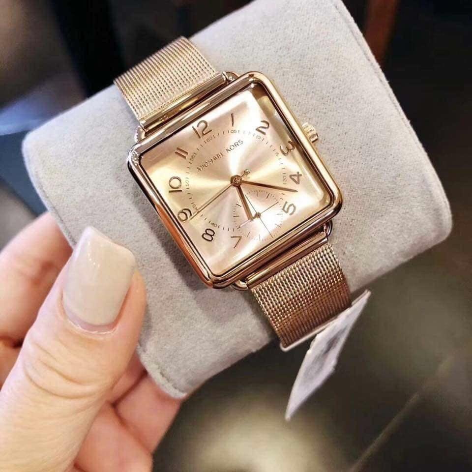Đồng hồ thời trang nữ michael kor$ mk3664 - size 24*32 mm - fullbox