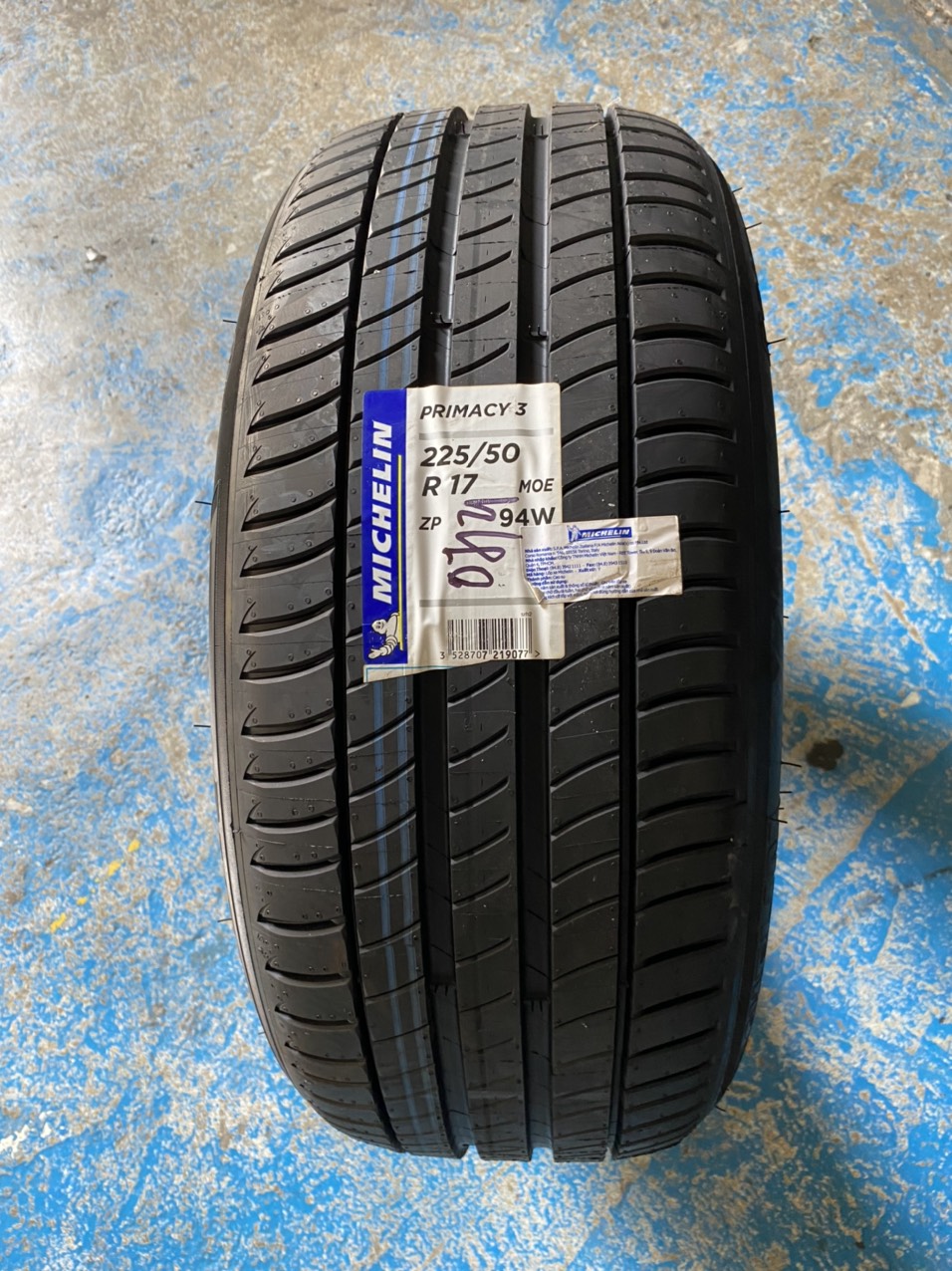 Lốp michelin 225/50r17 primacy 3 moe zp italy date 2022
