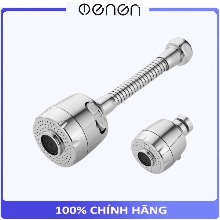 Đầu vòi rửa chén tăng áp, đầu nối vòi rửa bát tăng áp xoay 360 độ