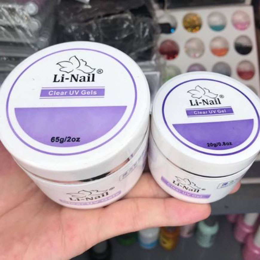 Gel li nail Chất Lượng, Giá Tốt - Gel đắp móng Li-nail chính hãng chất đậm đặc không nóng, màu trong suốt