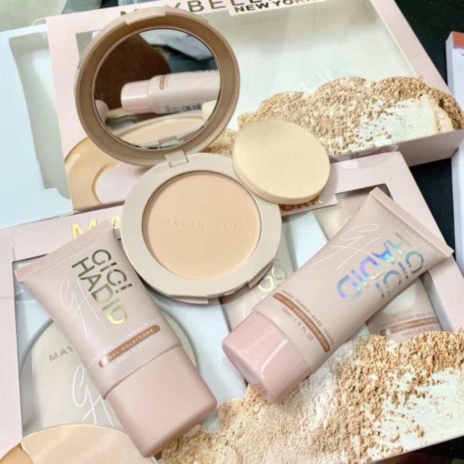 SET 3 MÓN - PHẤN PHỦ, KEM NỀN VÀ KEM CHE KHUYẾT ĐIỂM