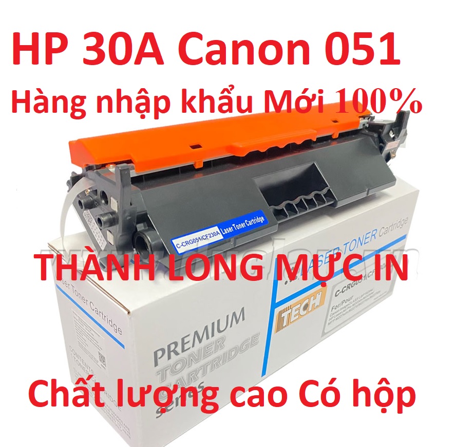 Hộp mực 051 Canon LBP 161dn 162dw MF269DW, MF266DN mực in 30A HP LaserJet Pro M227fdw HP LaserJet Pro M203dw