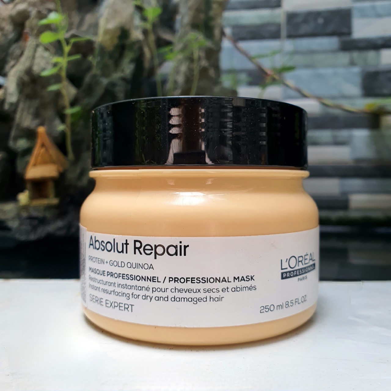 [HCM]Dầu hấp Loreal Professionnel Paris Absolut Repair Golden Masque cao cấp dành cho tóc hư tổn 500ml