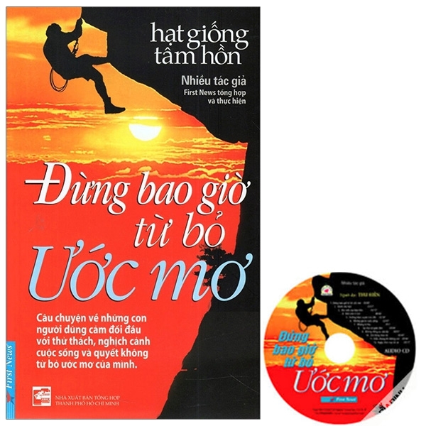 Fahasa - combo sách hay đừng bao giờ từ bỏ ước mơ + cd